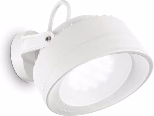 Applique da esterno Ideal Lux Litio con LED regolabile, disponibile in bianco, nero o grigio, ideale per giardino e scale con protezione IP66