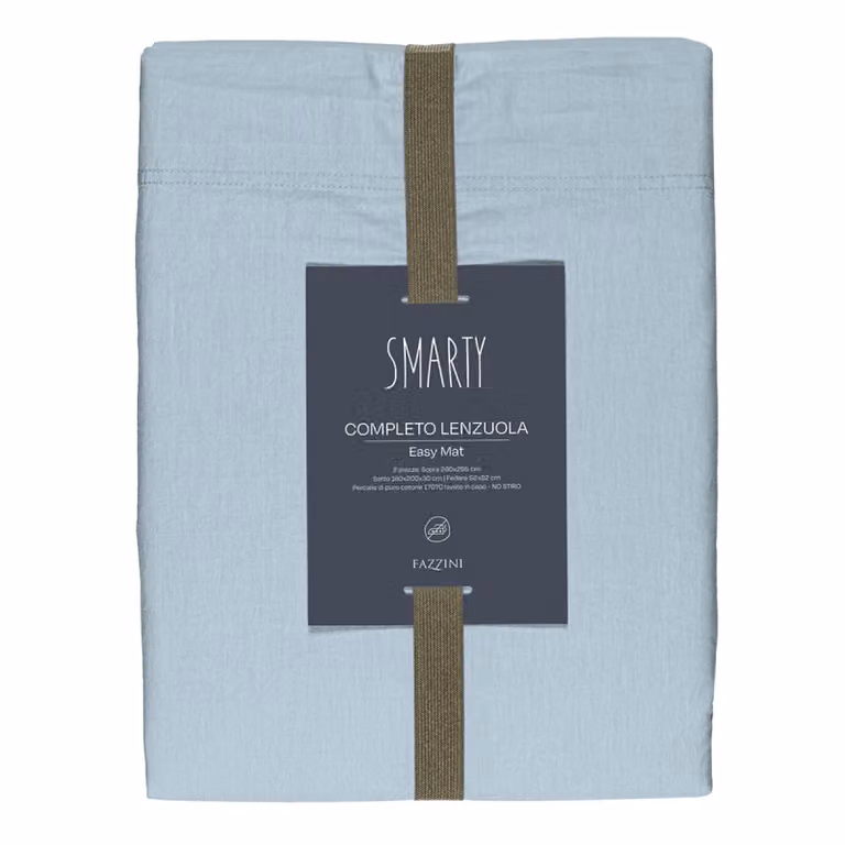 EASY MAT Completo letto - Taglia: 1 piazza ½,Colore: EASY MAT - AZZURRO