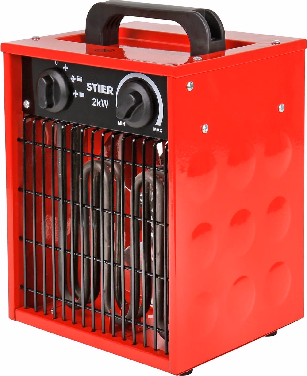 STIER Termoventilatore Basic 2,0 kW 150 m³/h, molto piccolo, riscaldatore radiante, termoventilatore,