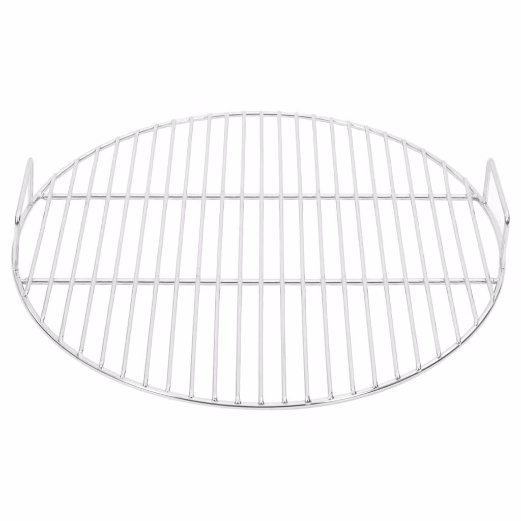 Griglia con Maniglie Rotonda Ø44,5 cm in Acciaio Inox 304
