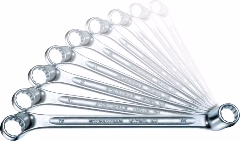 Set di chiavi a doppio anello Stahlwille 39740