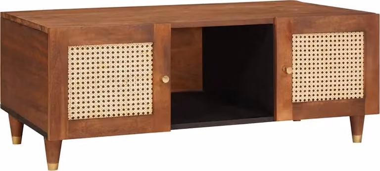 Tavolino da salotto 100 x 54 x 40 cm Legno di mango massello