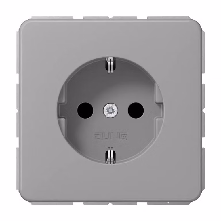 Jung CD1520BFGR Presa SCHUKO® 16 A 250 V ~ grigia