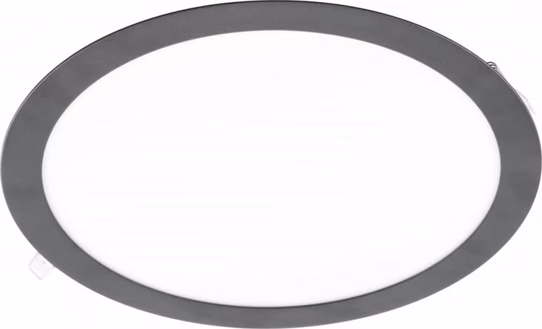 ORIS PLUS Apparecchio a LED, downlight, 24W, nero, 3000K, 2000lm, AC220-240V, da incasso, IP20, 120°