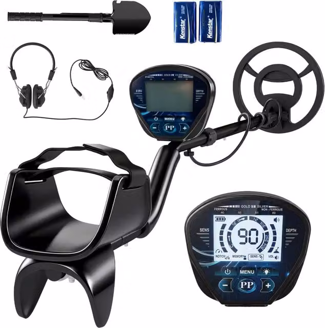 Metal Detector Impermeabile IP68 ¨C zephmum ¨C LCD 3 Modalit¨¤