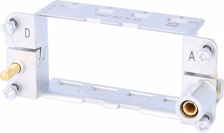 HARTING Han HMC telaio articolato (M), dimensione 16B pin, per 4 moduli sezione PE 1 mm² - 2,5 mm² / 4 mm² - 10 mm²