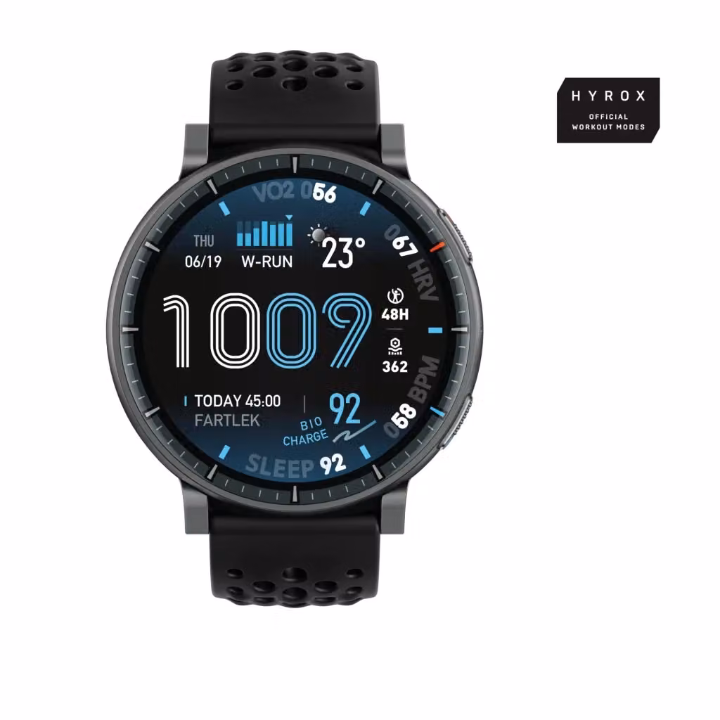 Smartwatch Amazfit Active Max Black con Display da 1,5 pollici, Bluetooth, NFC e Resistente all'Acqua – 4