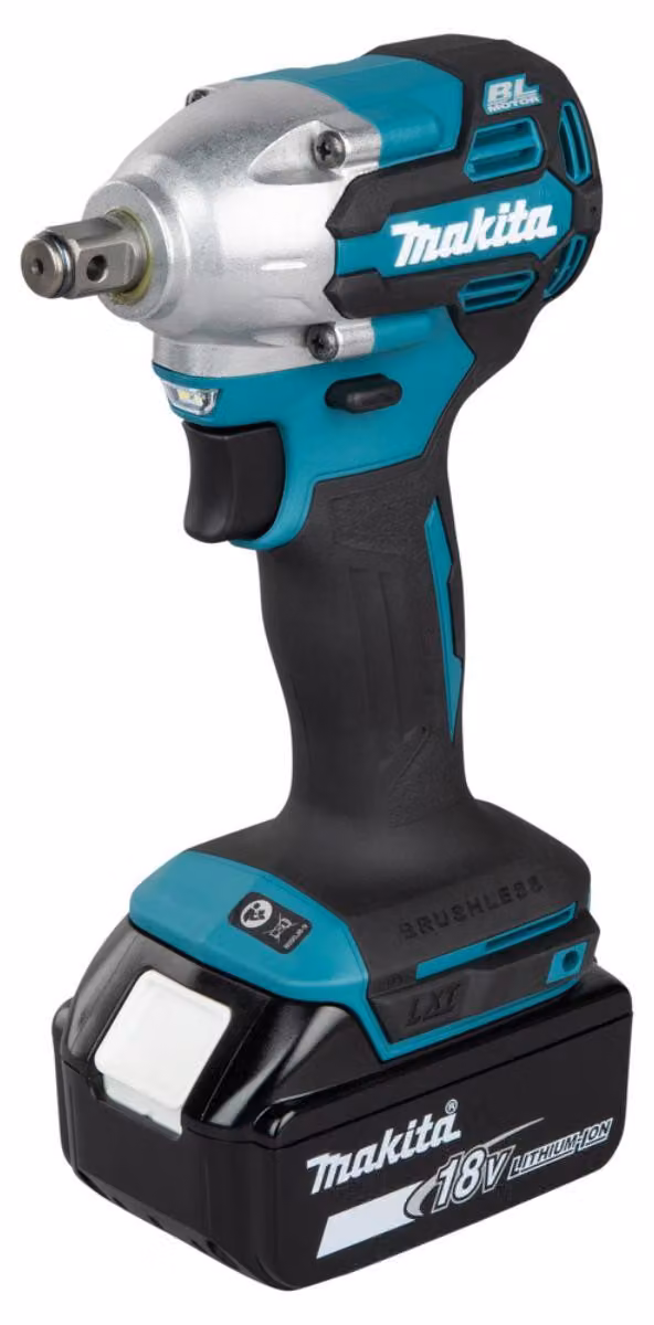 Avvitatore a impulsi a batteria Makita LXT 18V, 1/2 pollice, 250 Nm - DTW210