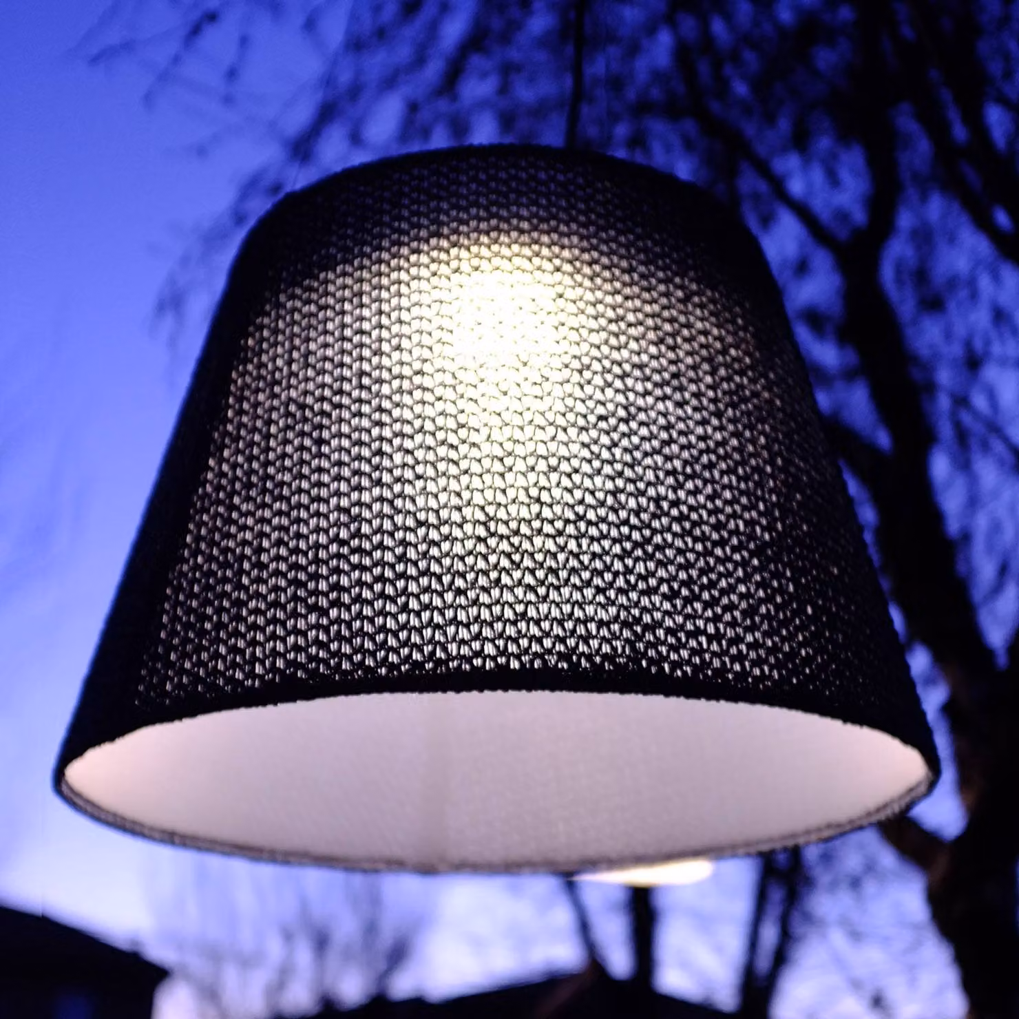 Artemide Tolomeo sospensione LED da esterni, nero, Nero, Alluminio, Design