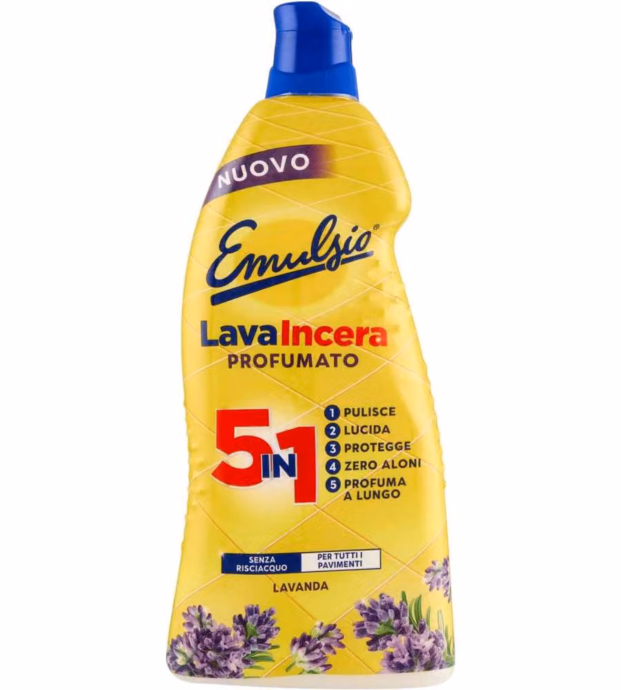 Emulsio Detergente Pavimenti Lavaincera Profumato 875ml Rinfrescante