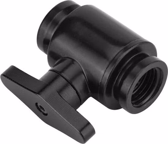 Valvola di raffreddamento ad acqua G1/4 filettatura interna, nera, per raffreddamento PC