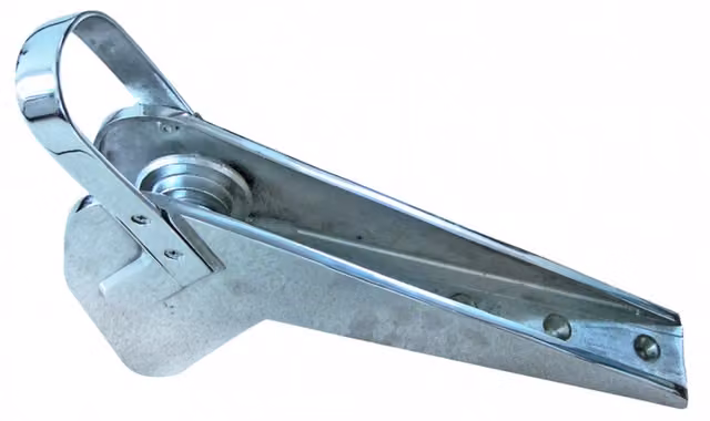 Musone di prua Ebricowill in acciaio inox lucido color argento, 590 mm