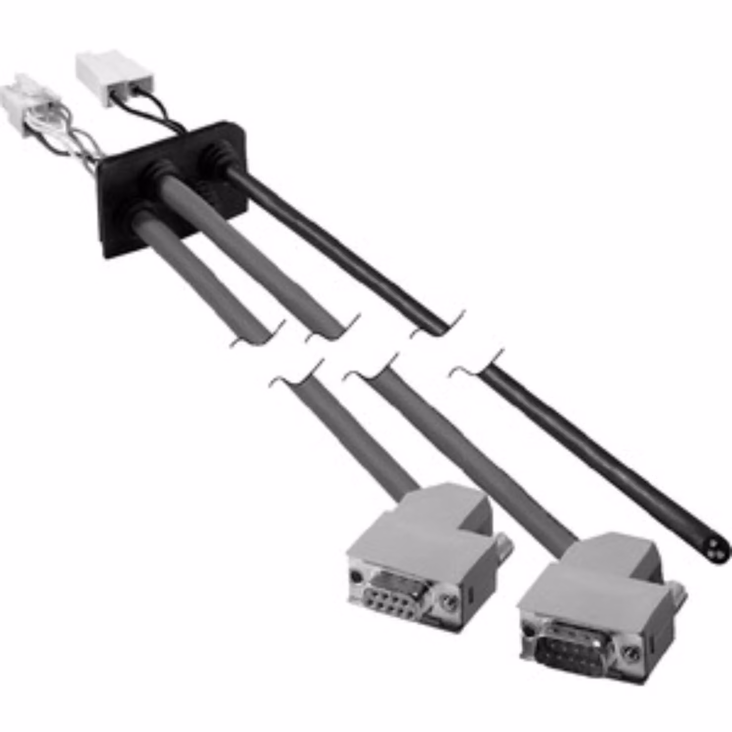 Set di cavi Schneider Electric per alimentazione e CANopen, SUB-D, 3 m, azionamenti integrati Lexium ILx VW3L2F001R30