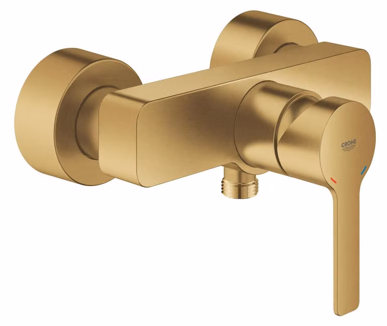 Miscelatore doccia lineare GROHE Mitigeur - Finitura Cool Sunrise spazzolata - Modello 33865GN0