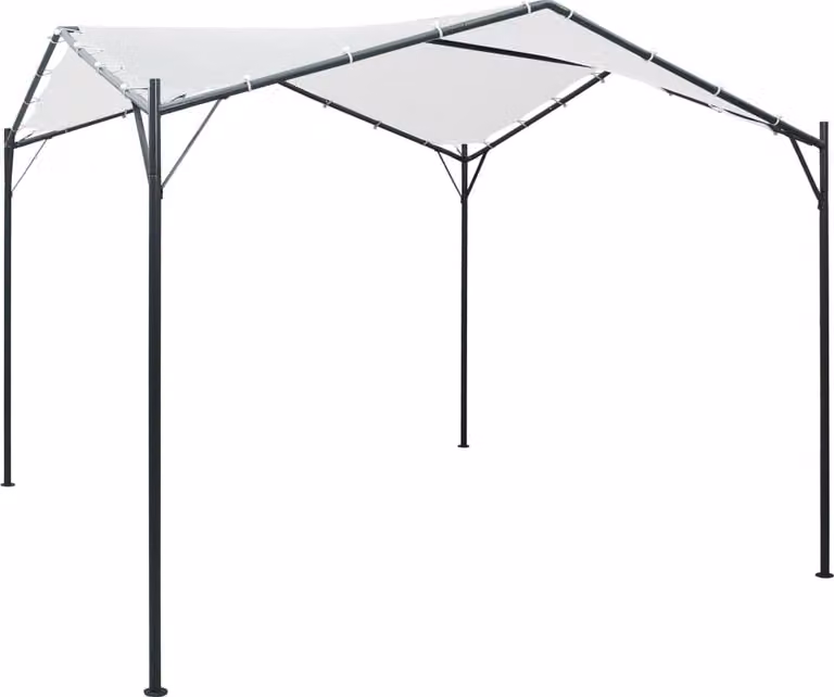 Il Padiglione Living Store 3x3x2,6 m Bianco 180 g/m²
