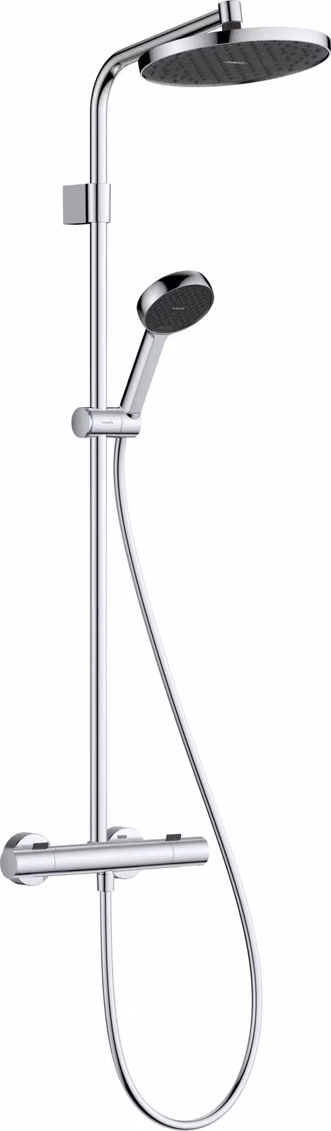 hansgrohe Activera S système de douche 240, 1 type de jet, EcoSmart+, avec Ecostat Fine Varia, 6 l/min, 28083000, 28083000