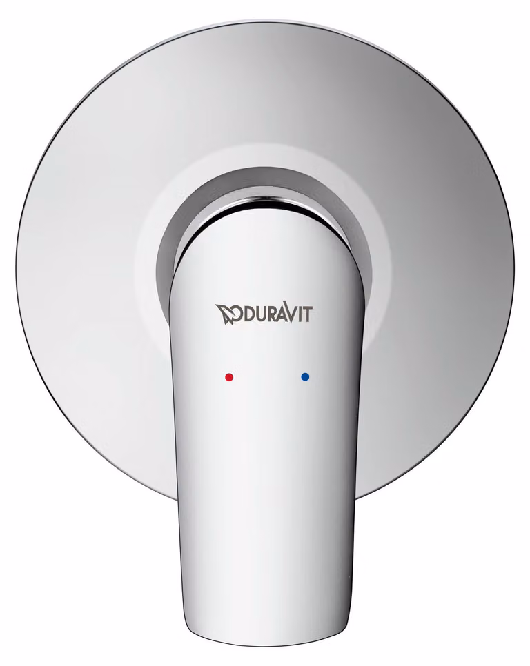 Duravit No.1 Mitigeur de douche, encastré, avec corps dencastrement, rond, 1 consommateur, N14210007010, N14210007010