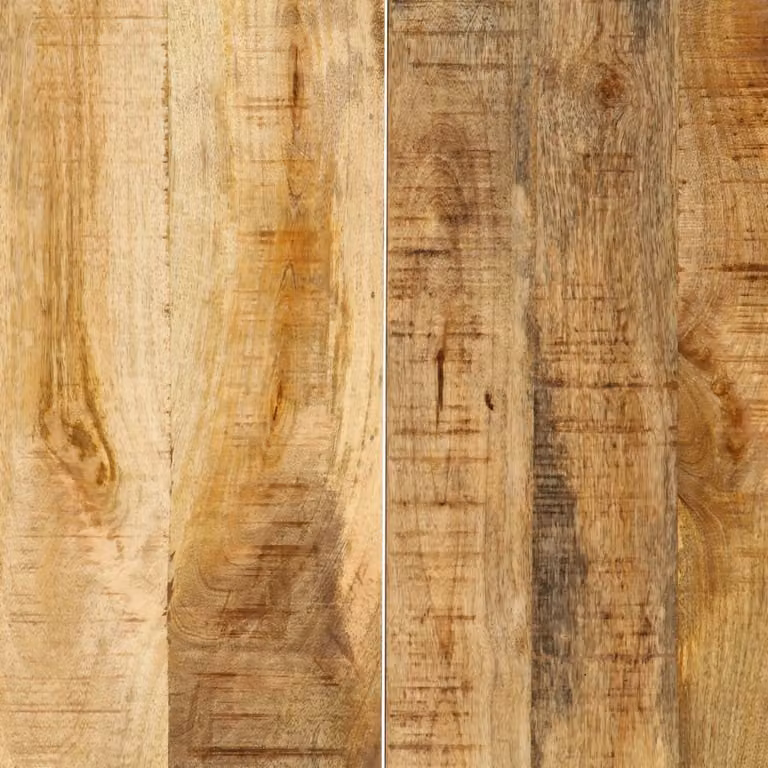 vidaXL Tavolo da pranzo 160 x 80 x 75 cm in legno massiccio di mango
