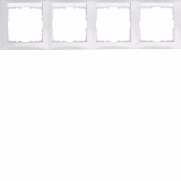 Berker S.1 FRAME 4F.WAAGRECHT CON BE (10248919)