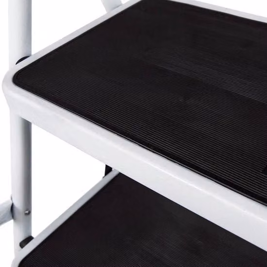Ladder opgià con protezione laterale - 3 gradini - piastra antiscivolo - robusta - sicurezza Ladder
