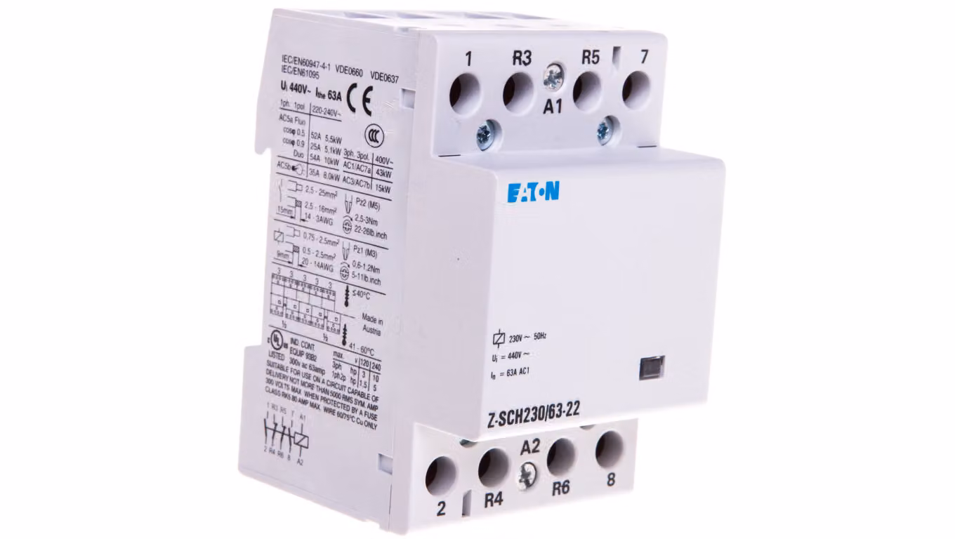 Contattore modulare 63A 2NO 2R 230V AC Z-SCH230/63-22 248857