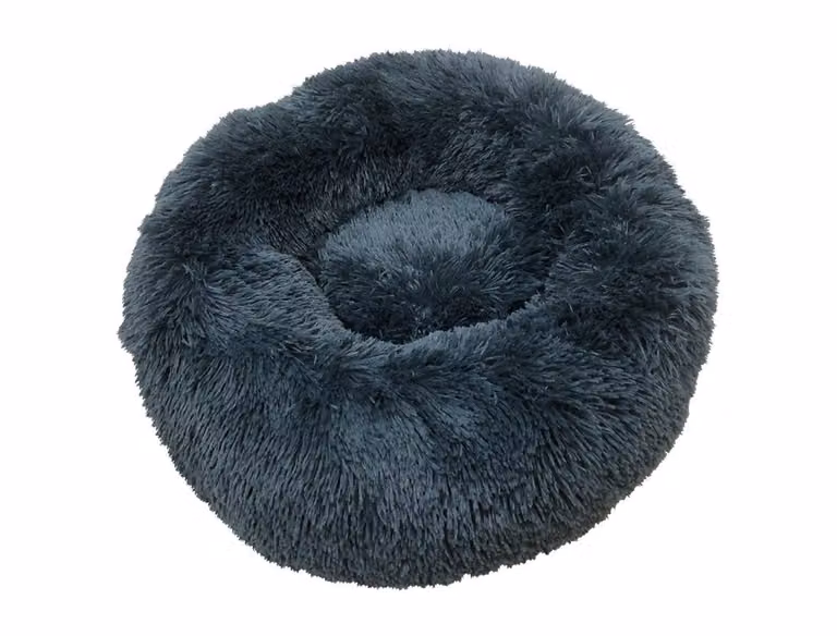 Lits douillette donut classique "ESLA" bleu marine D x H : Ø 50 x 20 cm