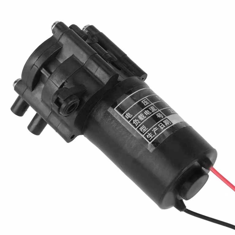 12V ZC-A250 Mini pompa per acqua a ingranaggi autoadescante resistente alla corrosione a corrente continua