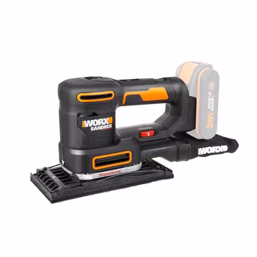 WORX WX820.9 Levigatrice multifunzione 20V, senza batteria e caricabatterie