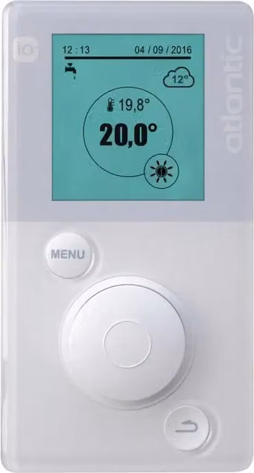 Termostato modulante Navilink A75 (alimentazione cablata) per pompe di calore Alféa - ATLANTIC - 074213