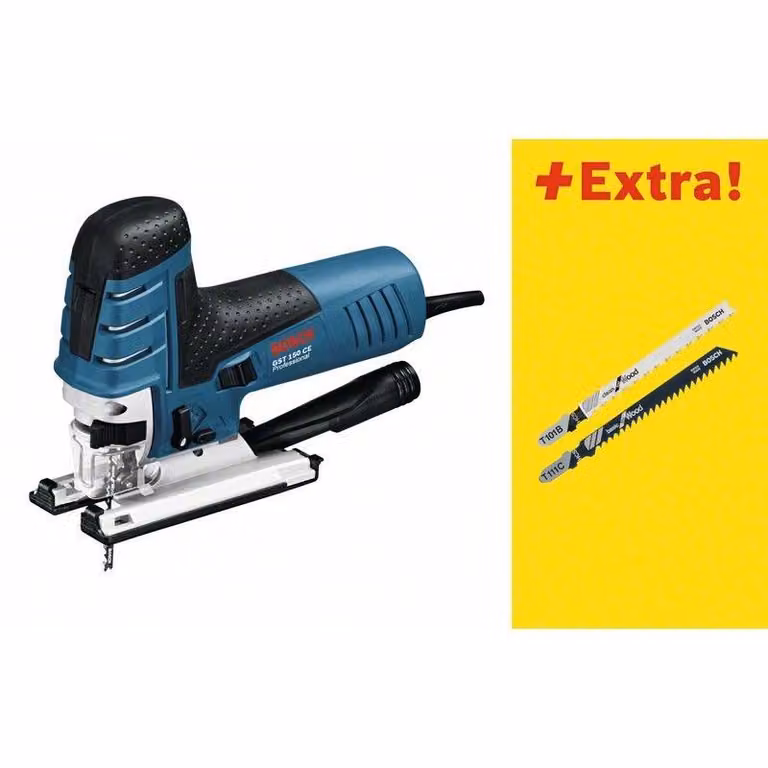 Seghetto alternativo Bosch GST 160 CE, con 31 lame, L-BOXX, 0601517004