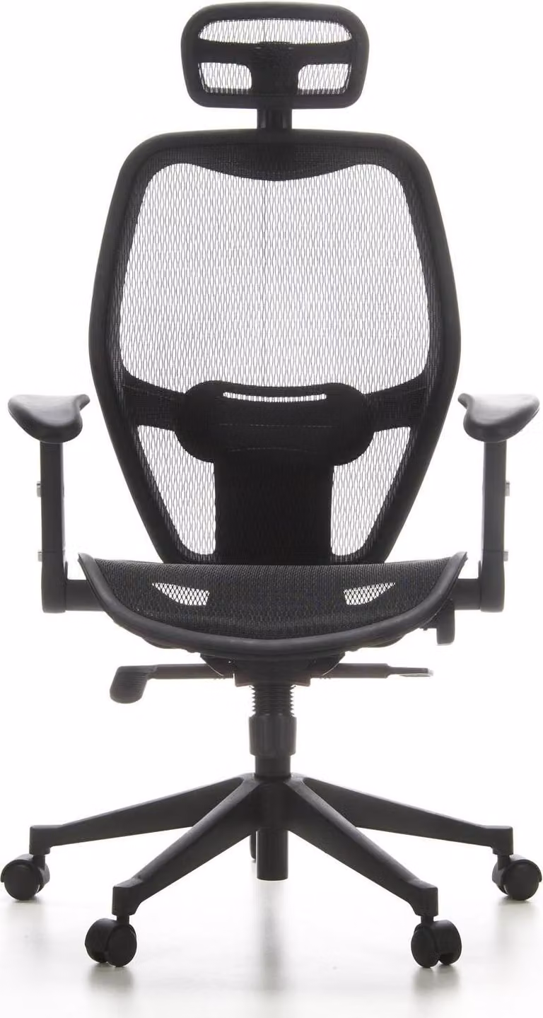 Sedia da ufficio / sedia direzionale Air-Port mesh nero