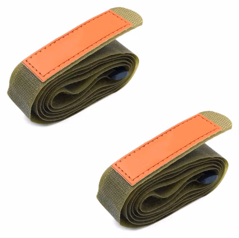 Cinghie di fissaggio per esterni - Regolabili e resistenti - 110x2,5 cm (2 pezzi)