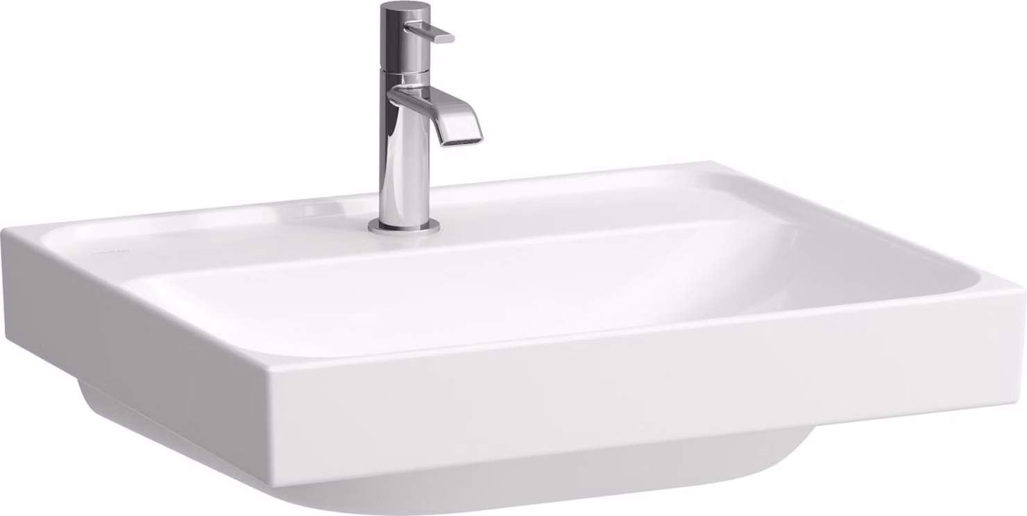 LAUFEN MEDA lavabo, encastrable, 550x460mm, 1 trou pour robinet, sans trop-plein, H8101124001111, H8101124001111
