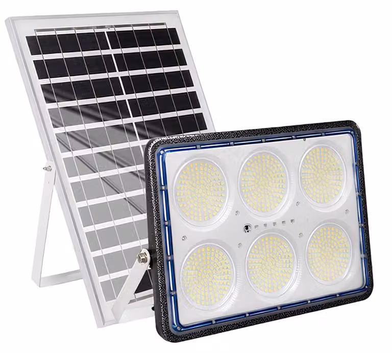 Avizar, faretto solare a LED da 19 W con pannello da 20 W e sensore, grigio