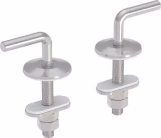 Cerniera a L Geberit GE in acciaio inox per 573010 572110
