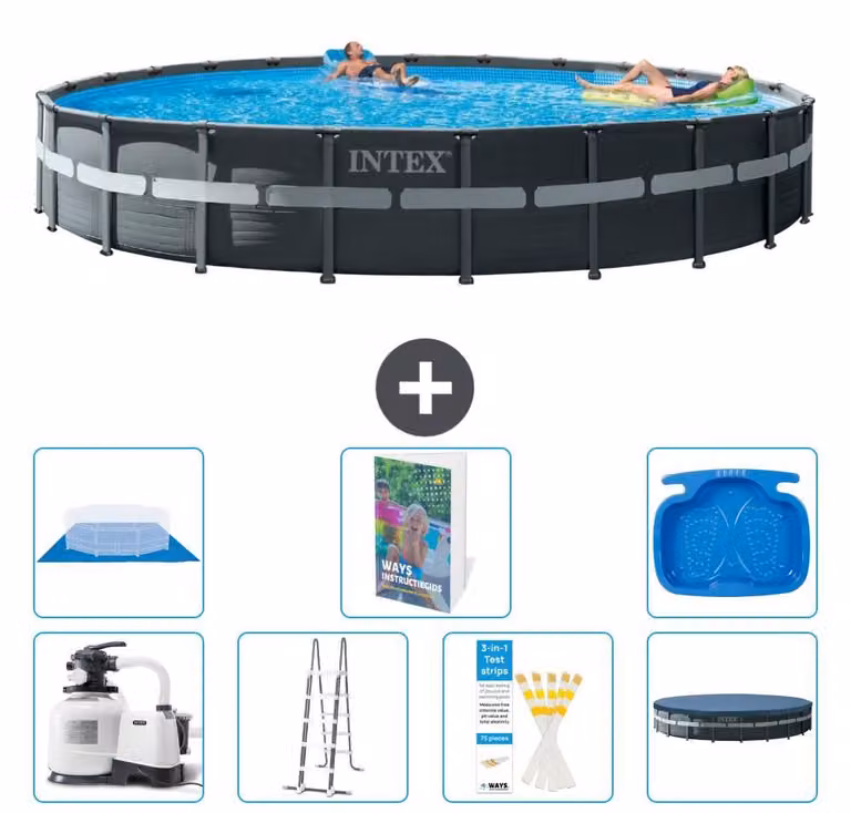 Ultra XTR Pool Rund - 732x132 cm - Set da 6 pezzi, modello S662