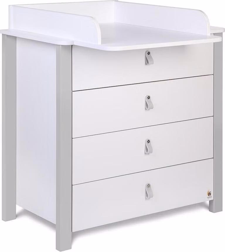 FURNLUX Fasciatoio Etude Grey 90cm / Colore principale: Grigio / Dimensioni: 90 x 86 x 50 cm