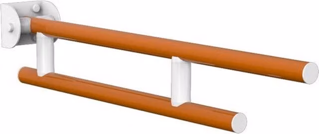 Barra maniglione ribaltabile cm 75 arancio