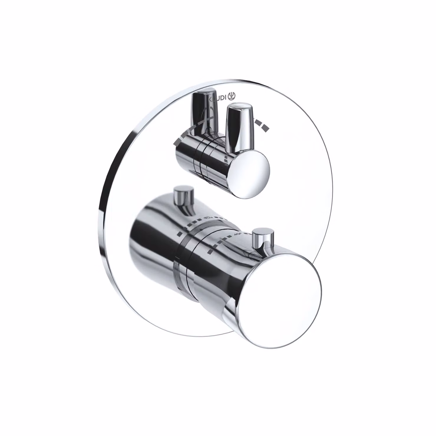 Kludi Balance UP-THM rubinetto Set di montaggio per rubinetto di chiusura e deviazione, per 88022, cromato, 1 pezzo.