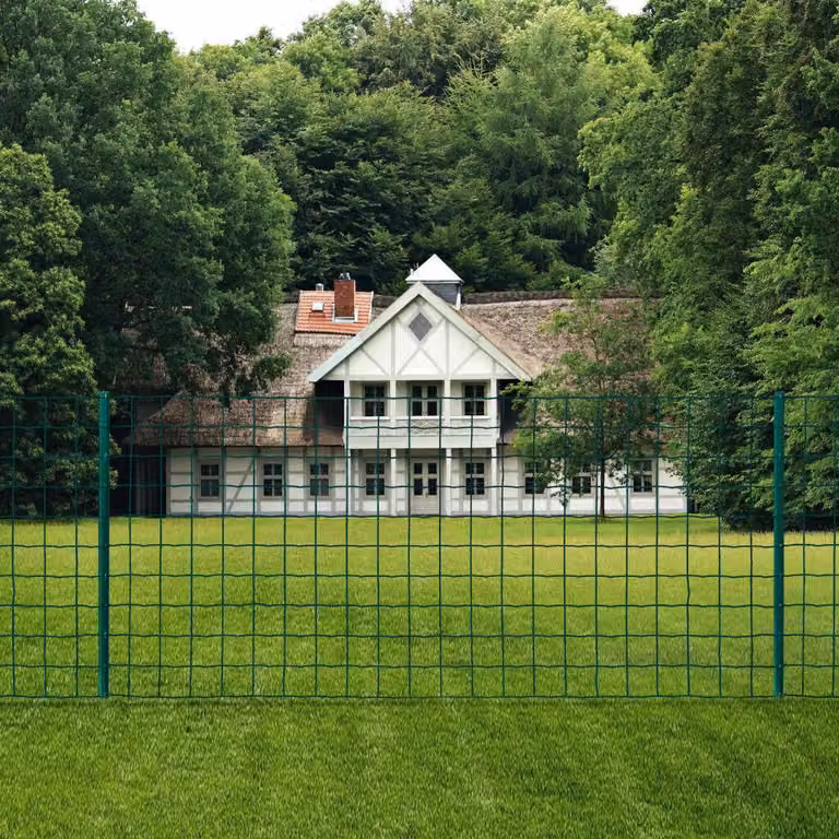 Maison Exclusive - Recinzione metallica in acciaio 20 x 1 m verde