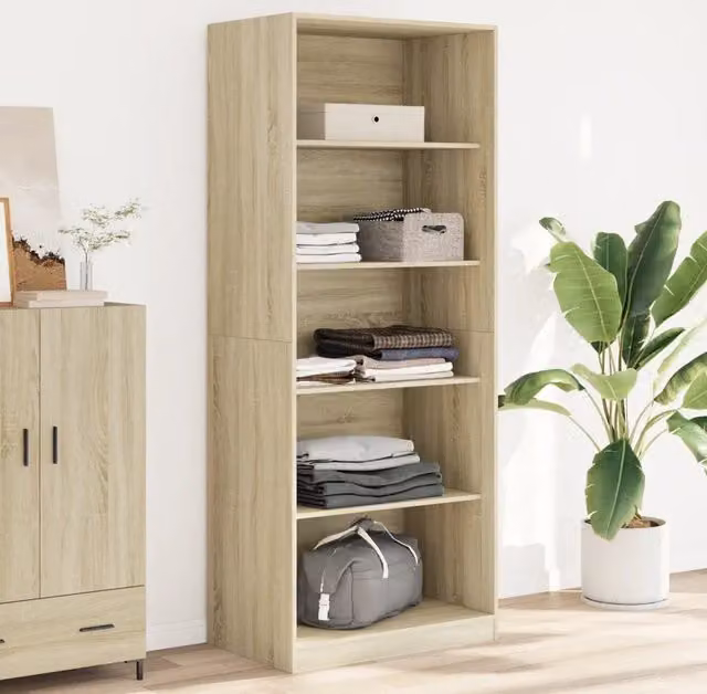 Armadio Rovere Sonoma 80x50x200 cm in Legno tecnico 3307722