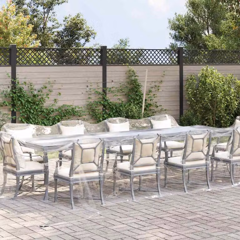 Telone Trasparente con Occhielli 4x10 m in PVC