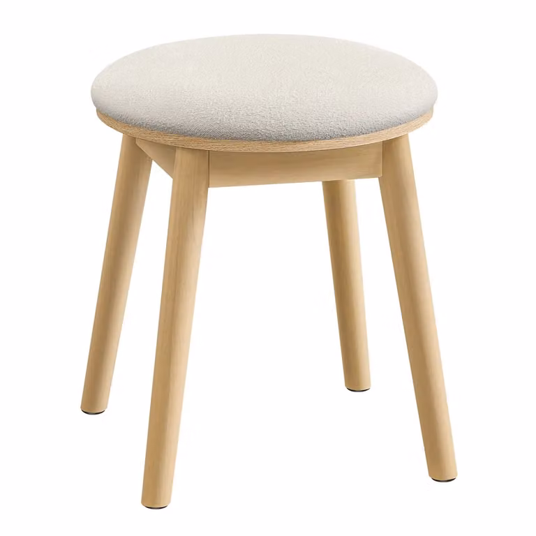 BOHOVEN Collezione - Toeletta con Specchio e Luci, Sgabello da trucco