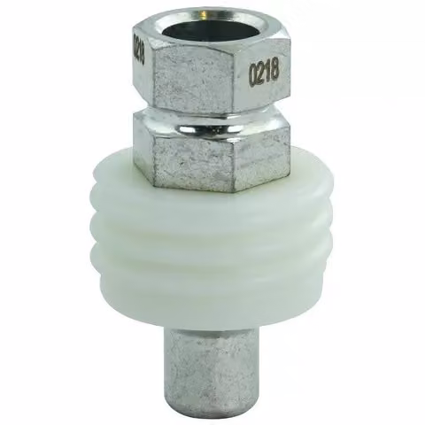 Inserto per vite di messa a terra Dehn, misura E33, con filettatura M10, isolato 745202