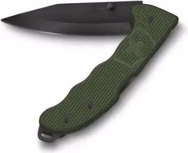 Victorinox Evoke BSH Alox Coltello Pieghevole 4 Funzioni in Acciaio Inox Verde Oliva
