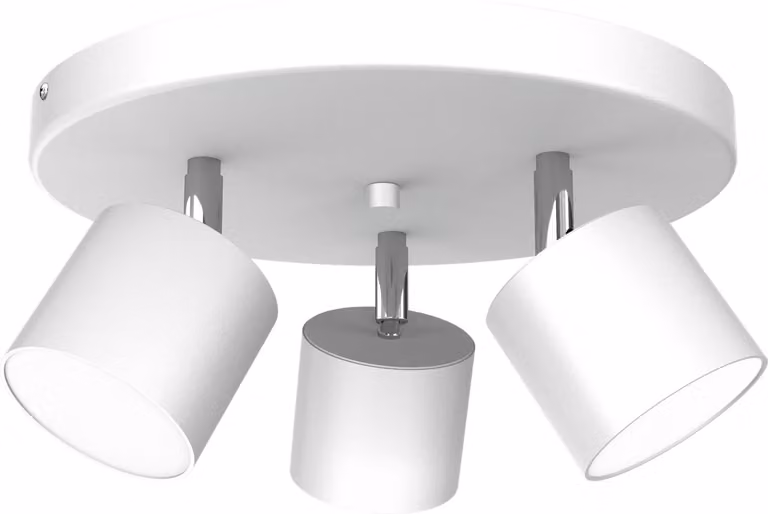 Dixie White 3Xgx53 plafoniera Lampada da soffitto