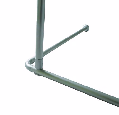 ALU PORTA SCALA EXTRA LUNGO 120 cm! (ARGENTO OPACO)