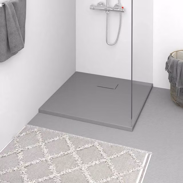 Piatto Doccia in SMC Grigio 90x90 cm 148933