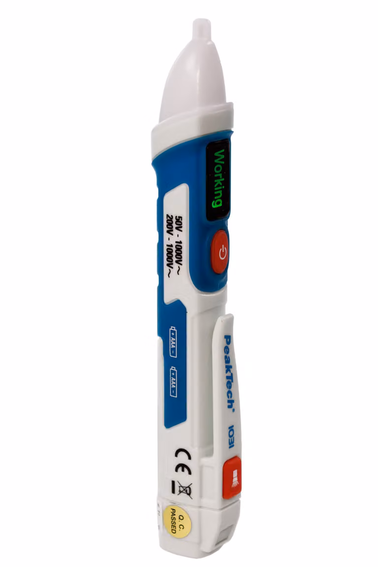 PeakTech P 1031 Tester di tensione CA 50 - 1000V CA con vibrazione