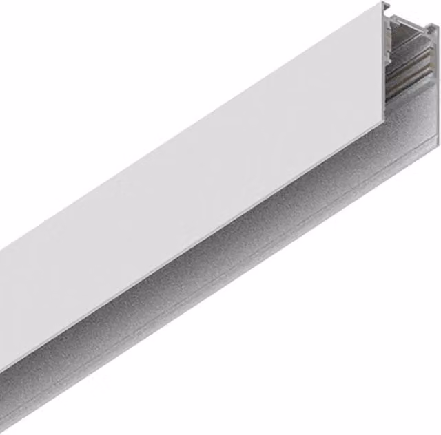Binario magnetico per illuminazione Eglo Profilo Alto in alluminio bianco, Lunghezza: 200 cm